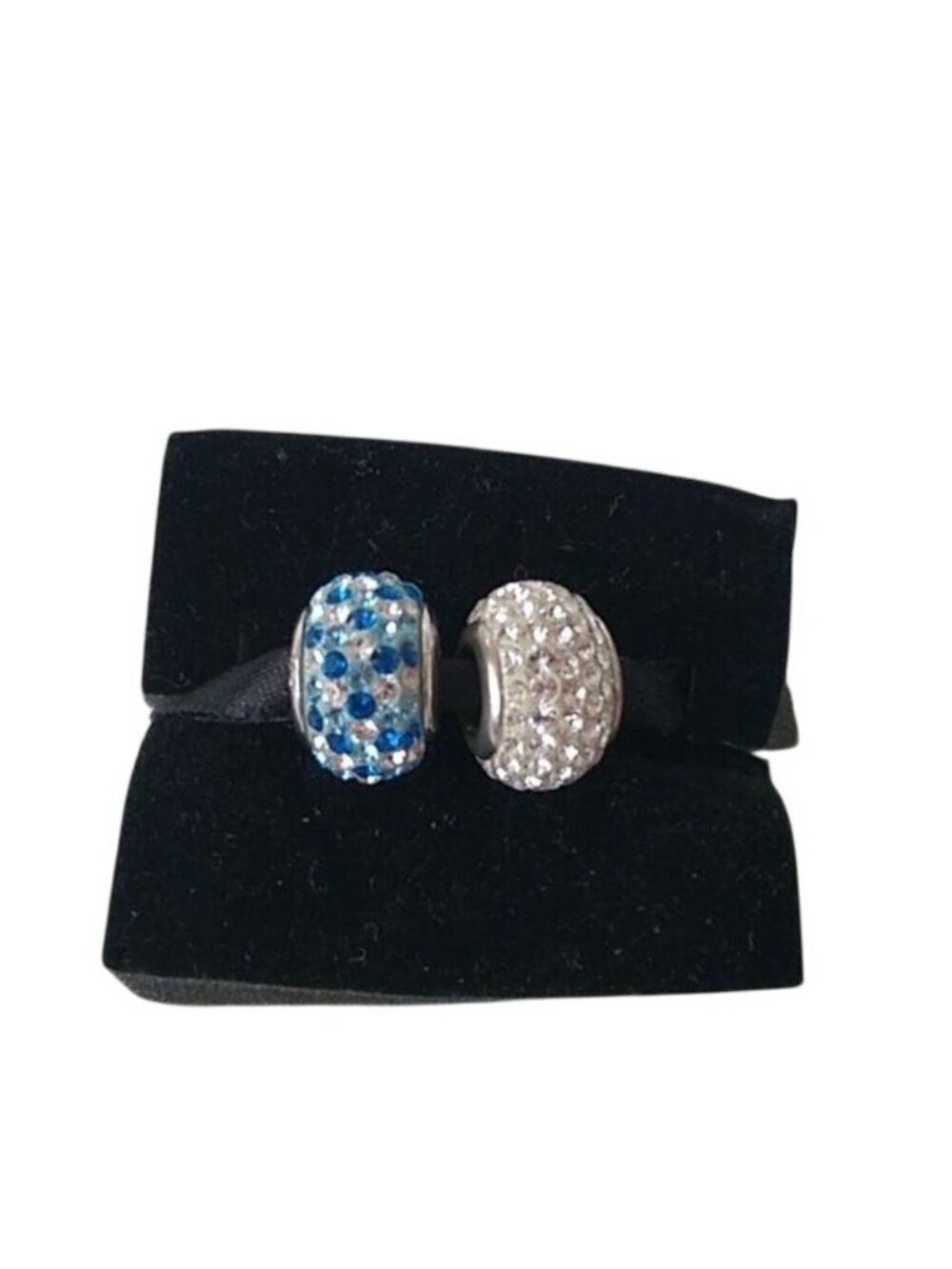 Michael Anthony CZ Sparkling Charms 925, set of 2